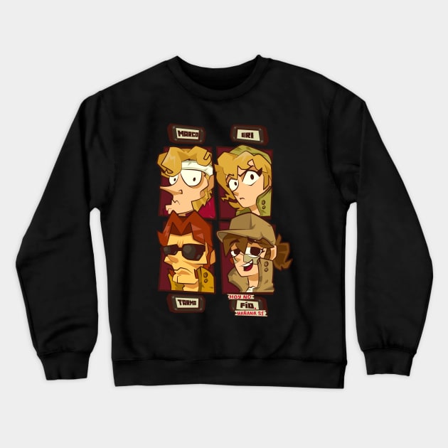 Metal Slug Crewneck Sweatshirt by lolo_aburto